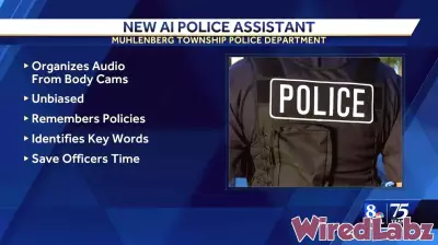 Muhlenberg Township Police Enhance Body Cameras with AI Technology